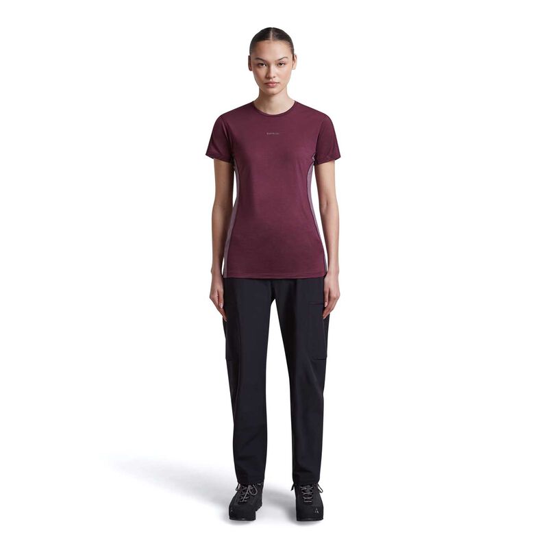 Icebreaker W Merino Blend 125 Cool-Lite Sphere SS Tee Colour Block image number 7